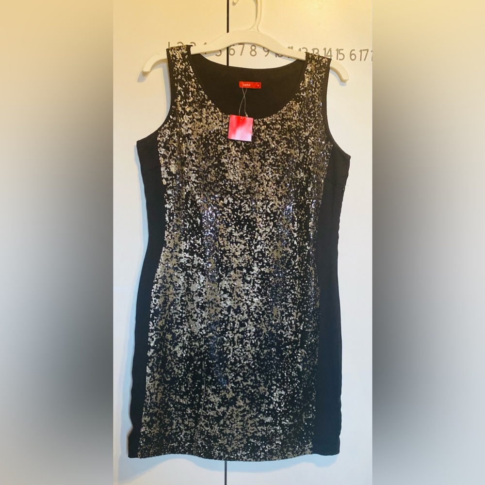 NWT SANA SEQUIN DRESS MADE IN DUBAI